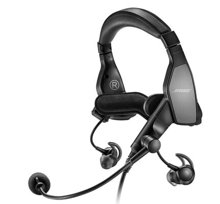 Сертифицированное FAA TSO оборудование для наземной поддержки самолетов Bose Proflight Series 2 Piolt Headset